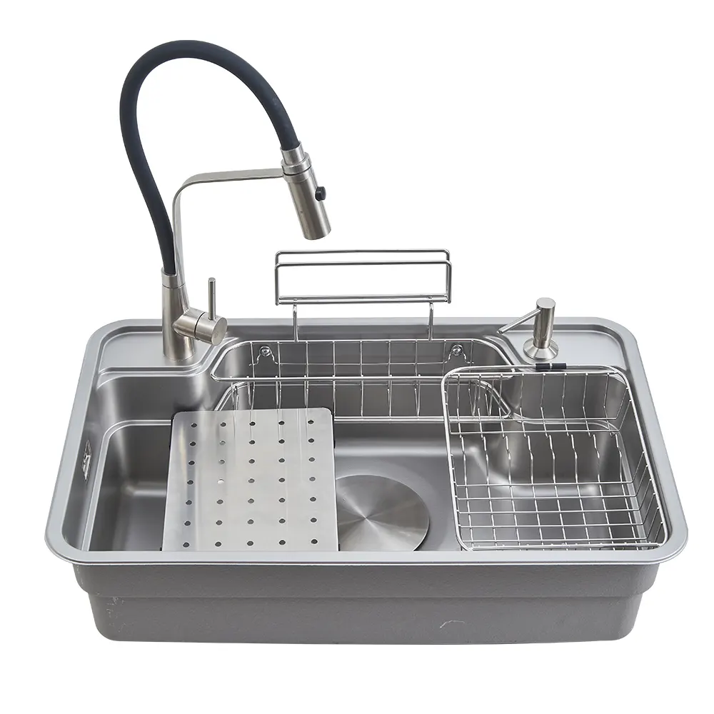 Chậu rửa bát chống xước phong cách Nhật TOKITO 7848R